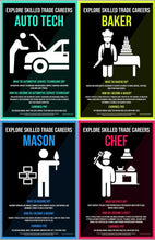 Load image into Gallery viewer, Explore Skilled Trades Poster Package (Set Of 17)