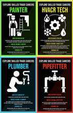 Load image into Gallery viewer, Explore Skilled Trades Poster Package (Set Of 17)
