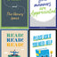 School Library Poster Package (Set Of 12)