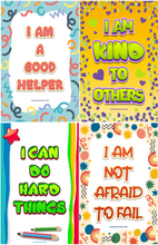 Load image into Gallery viewer, Elementary Affirmations Poster Package (Set Of 12)