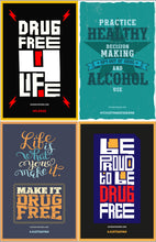 Load image into Gallery viewer, Substance Abuse Awareness Poster Package (Set Of 9)