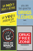 Load image into Gallery viewer, Substance Abuse Awareness Poster Package (Set Of 12)
