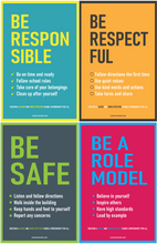 Load image into Gallery viewer, Positive Behavioral Interventions &amp; Supports (PBIS) Poster Package (Set of 11)