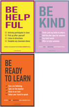 Load image into Gallery viewer, Positive Behavioral Interventions &amp; Supports (PBIS) Poster Package 