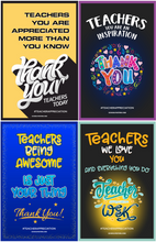 Load image into Gallery viewer, Teacher Appreciation Week Poster Package (Set of 11)