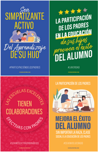 Spanish Title I Parent Involvement Poster Package