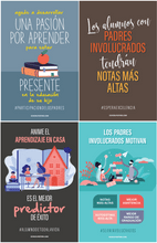 Load image into Gallery viewer, Spanish Title I Parent Involvement Poster Package